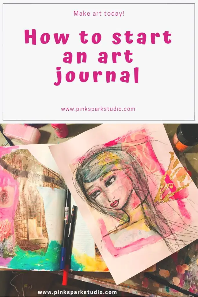 How to start an art journal 