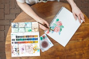 Watercolor art journal