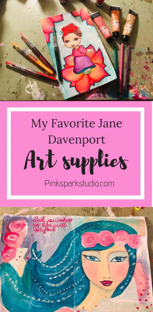 My Favorite Jane Davenport Art Supplies 