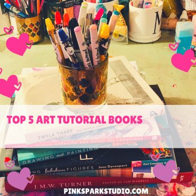 Top 5 Art Books: Mixed Media Tutorials and art book must haves