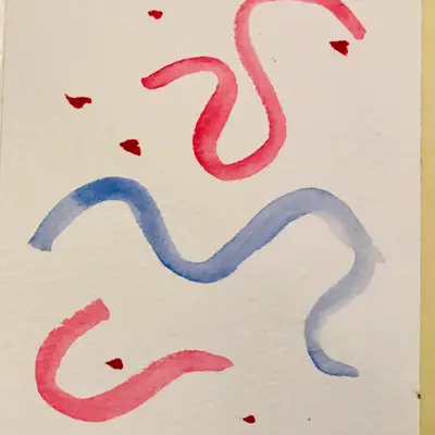Watercolor technique 