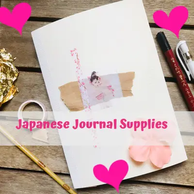 Japanese Journaling Supplies