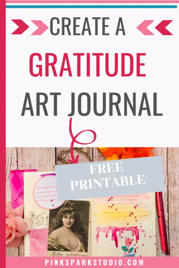 Gratitude art journal