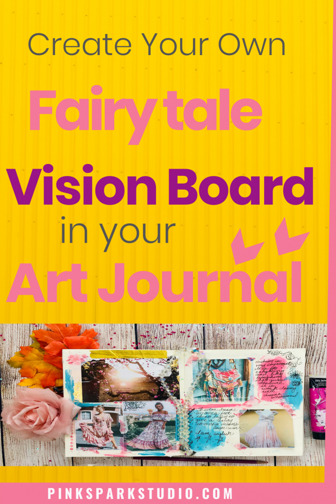 Art journal vision board