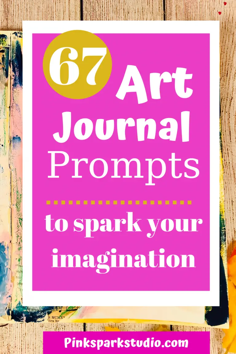 Art Journal Prompts for Inspiration Pink Spark Studio