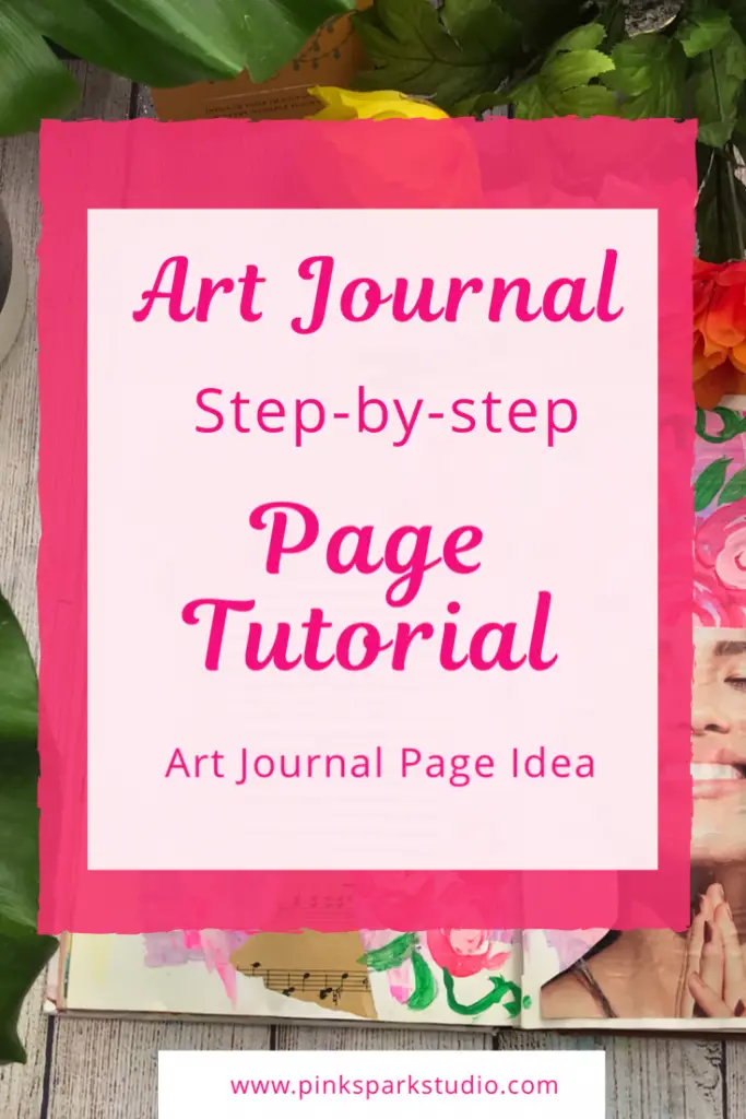 Art journal page idea