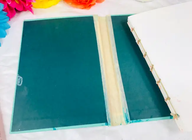 DIY watercolor sketchbook 