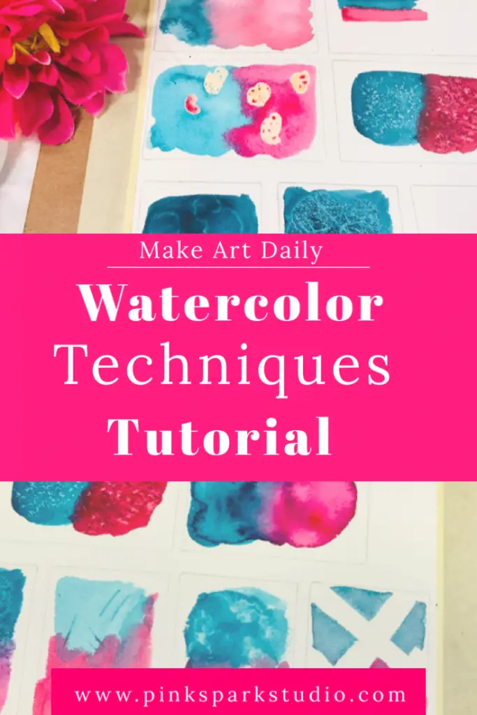 Watercolor painting techniques 